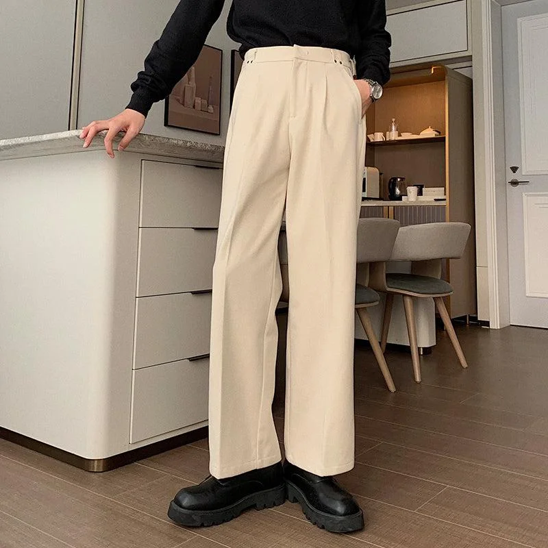 Women's Straight - Leg Linen Pants for a Breezy Summer LookCasual Suit Pants