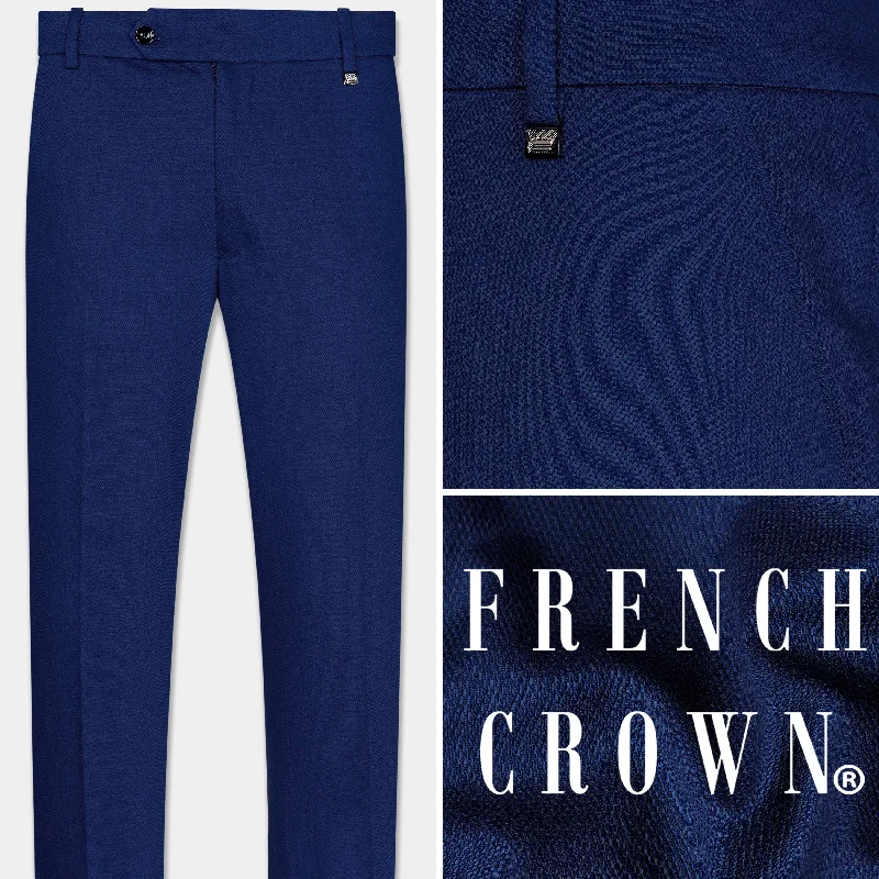 Downriver Blue Wool Rich Pant