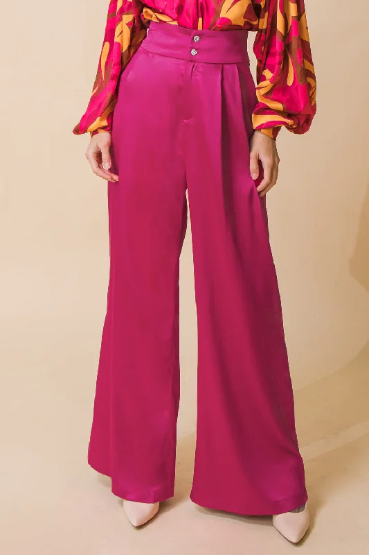 Wide - Leg Women's Chiffon Palazzo Pants for a Flowy AppealPERFECT FOR ME WOVEN PANTS Wide - Leg Women's Chiffon Palazzo Pants for a Flowy AppealPERFECT FOR ME WOVEN PANTS