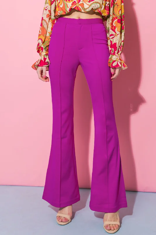 Plus Size Women's Pleated Front Dress Pants for Office WearDEPTHS OF BEAUTY FLARE PANTS Plus Size Women's Pleated Front Dress Pants for Office WearDEPTHS OF BEAUTY FLARE PANTS