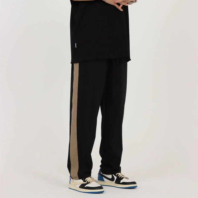 Black / khaki stripe