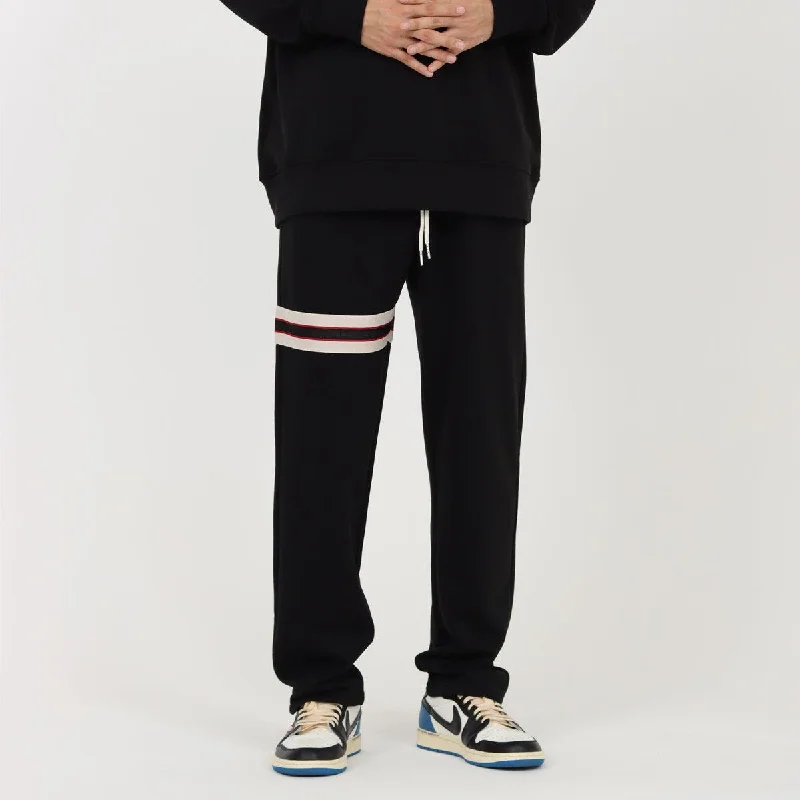 Women's Straight - Leg Linen Pants for a Breezy Summer LookRibbon Stripe Sports Pants Women's Straight - Leg Linen Pants for a Breezy Summer LookRibbon Stripe Sports Pants