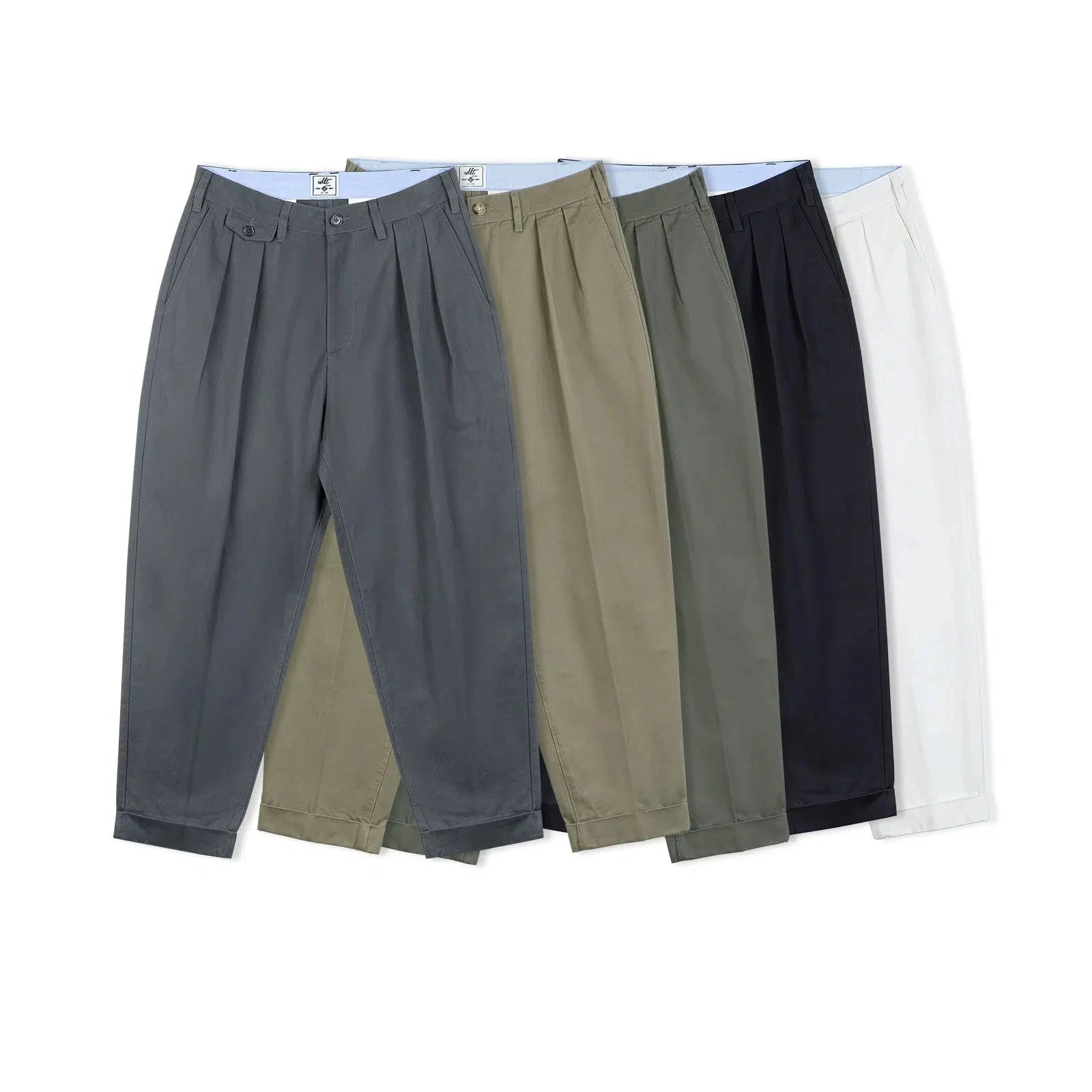 Plus Size Women's Cargo Pants with Multiple Pockets for HikingTapered Double Pleat Wide Leg Pants Plus Size Women's Cargo Pants with Multiple Pockets for HikingTapered Double Pleat Wide Leg Pants