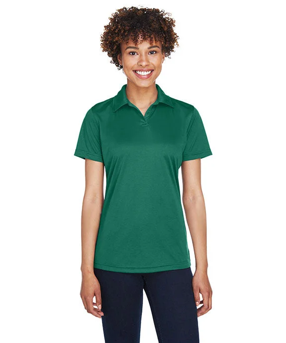 8425L - UltraClub Ladies Cool & Dry Sport Performance Interlock Polo Shirt | Forest Green