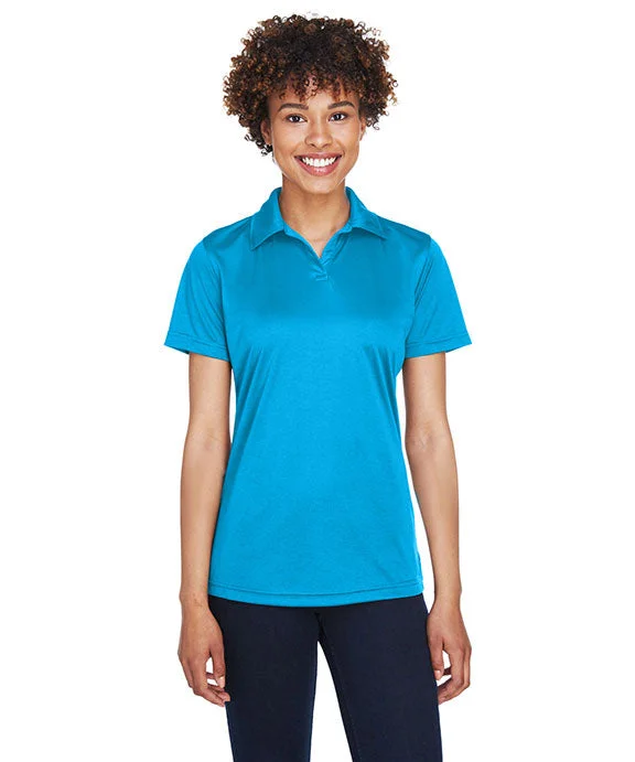 8425L - UltraClub Ladies Cool & Dry Sport Performance Interlock Polo Shirt | Sapphire