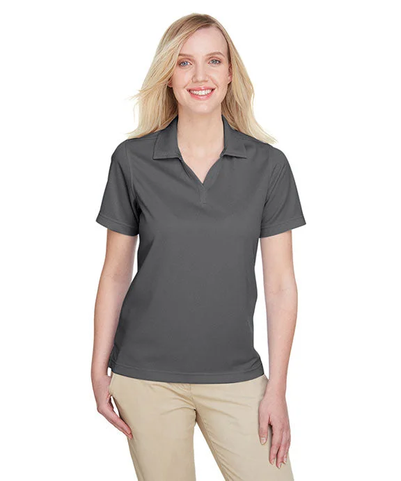 UC102W - UltraClub Ladies Cavalry Twill Performance Polo Shirt