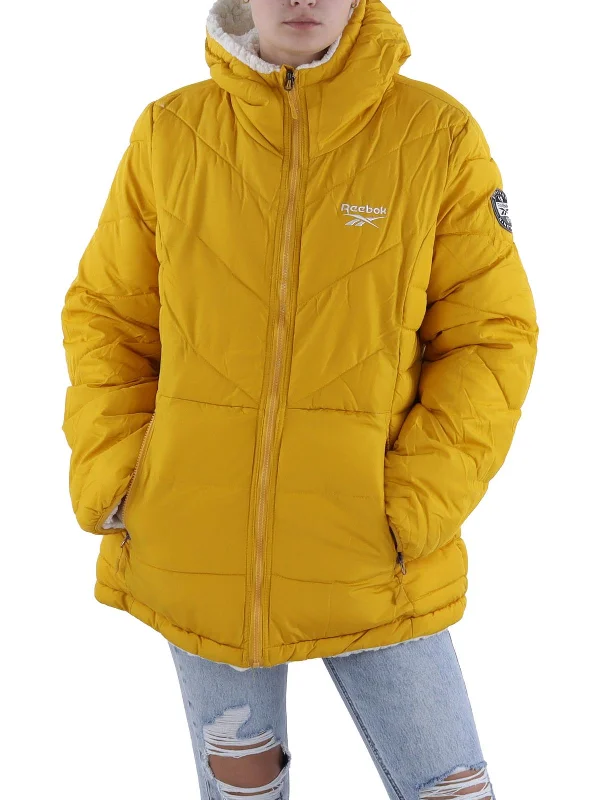 Womens Insulated Hooded Puffer Jacket