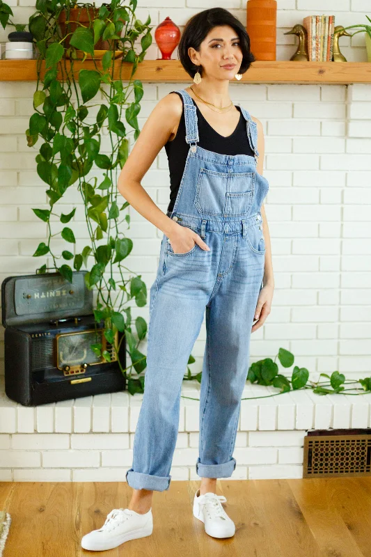 Adeline Denim Overalls-