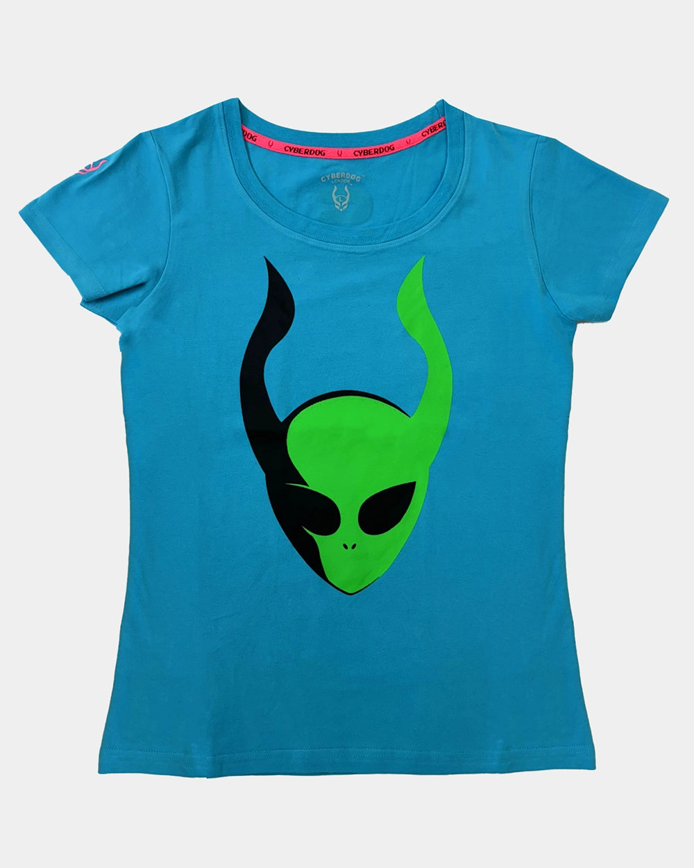 INVASION T-SHIRT TURQUOISE WOMENS