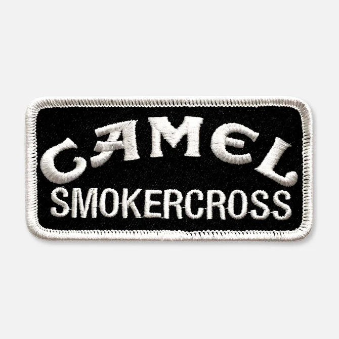 Camel Smokercross Patch, Black & White