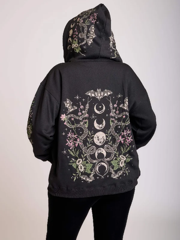 Moon Phase Garden Hoodie