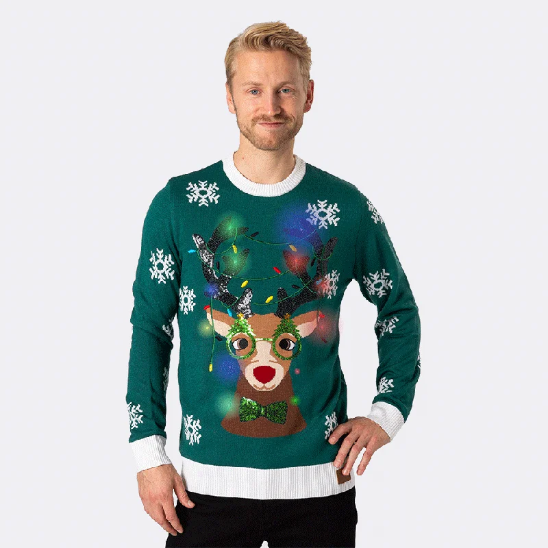 Rudolf Weihnachtspullover Herren