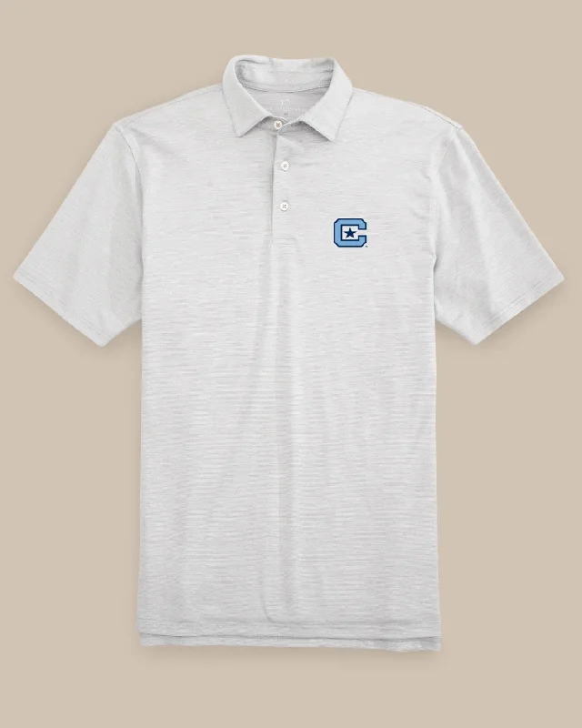 Citadel Bulldogs Driver Spacedye Polo Shirt