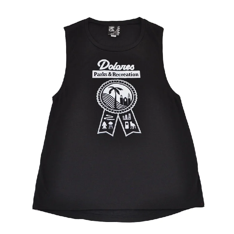 Womens SFCA Park & Rec Tank Top Black