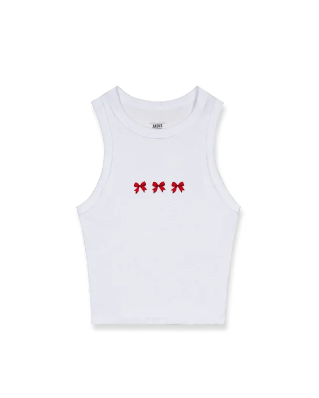 Women's Tri Bow Tank Top